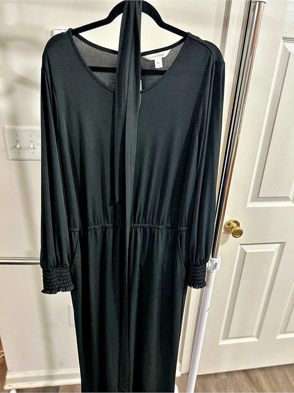 Popsugar Black Jumpsuit Size XL Like New